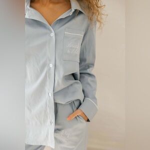 Smash + Tess Light Blue Pajama Set